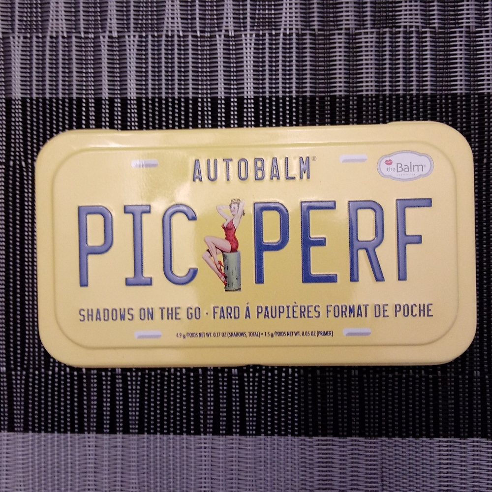 The balm cosmetic's Pic Perf eyeshadow palette